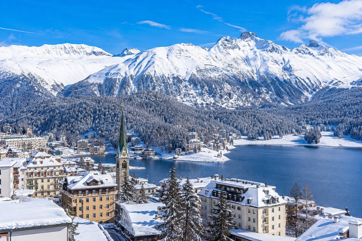 ZRH Airport  < > St.Moritz