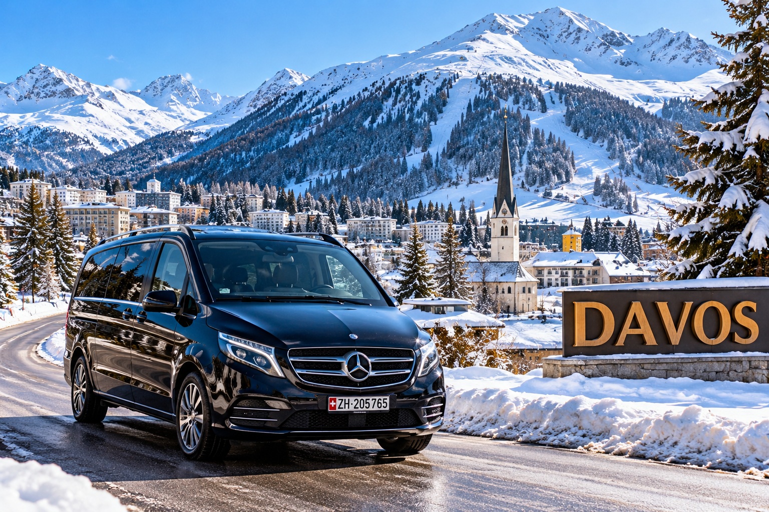 ZURICH AIRPORT ↔ DAVOS PRIVATE TRANSFER