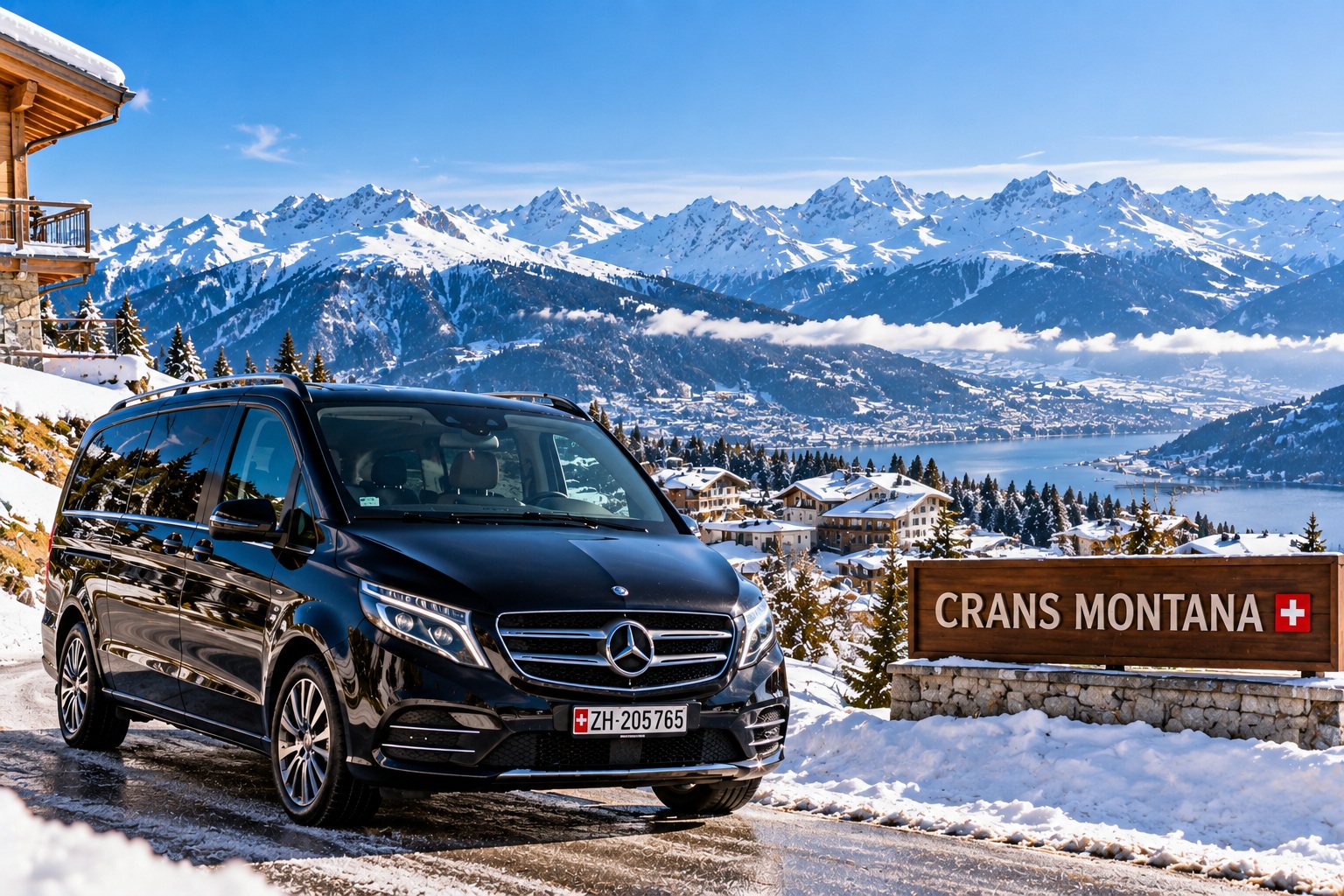 ZURICH AIRPORT ↔ CRANS-MONTANA PRIVATE TRANSFER